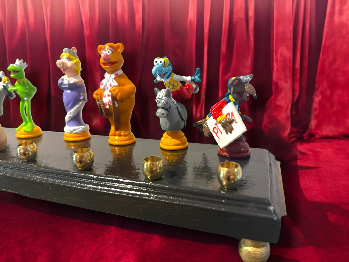 Collectors Muppets Vintage Repurposed Figures Menorah Hanukah Chanukah Judaica