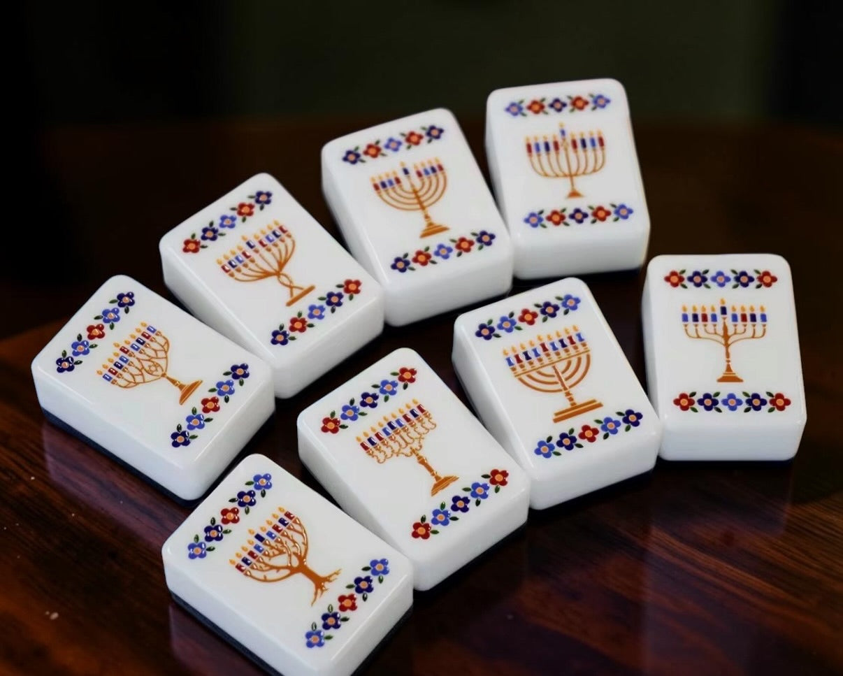Brilliant Nights Hanukkah Mahjong Tiles Set PRE-ORDER