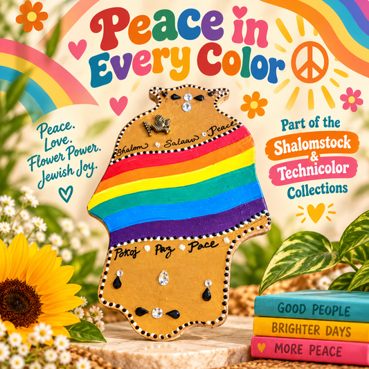 Peace in Every Color | Shalomstock Collection | Technicolor Collection