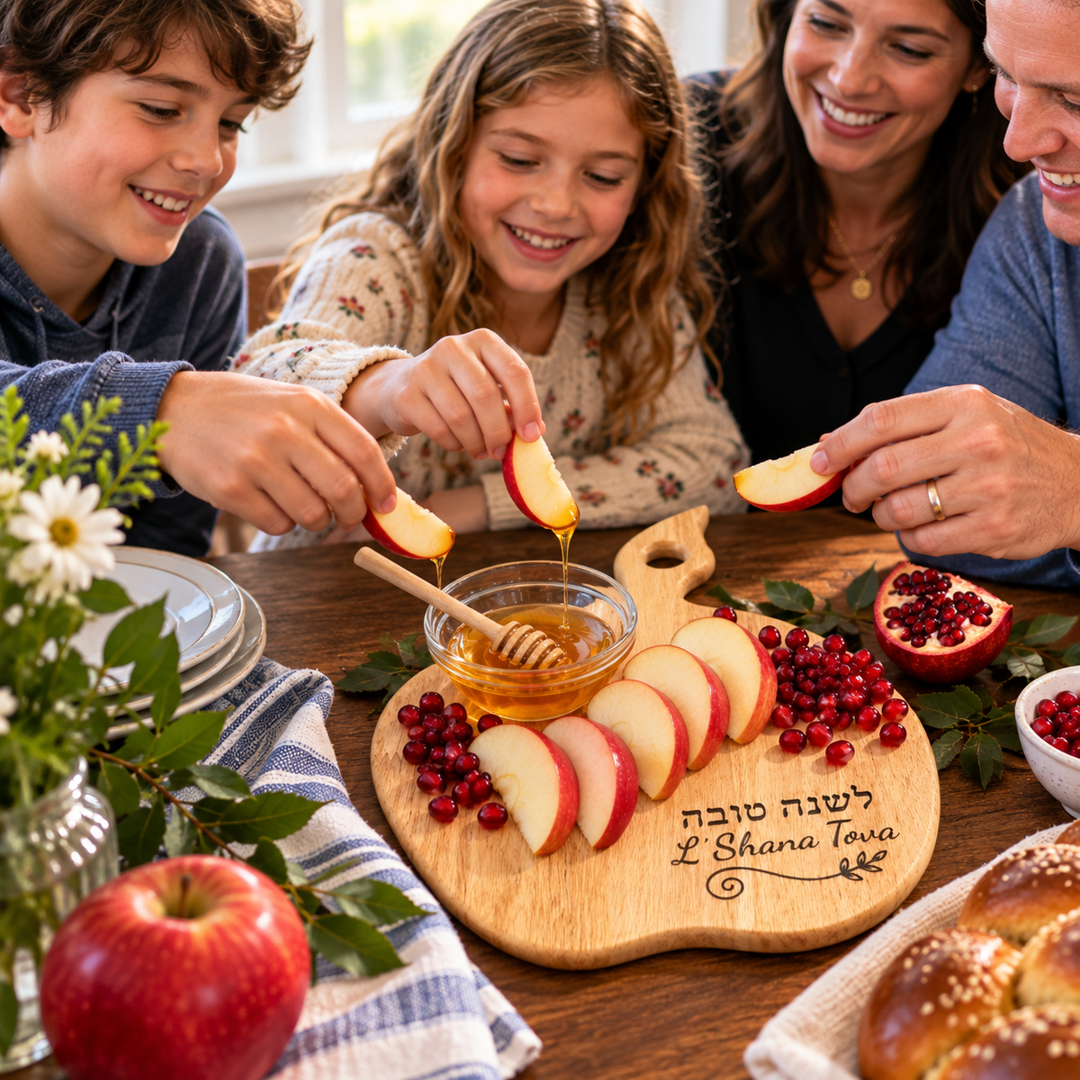 L’Shana Tova Apple & Honey Board