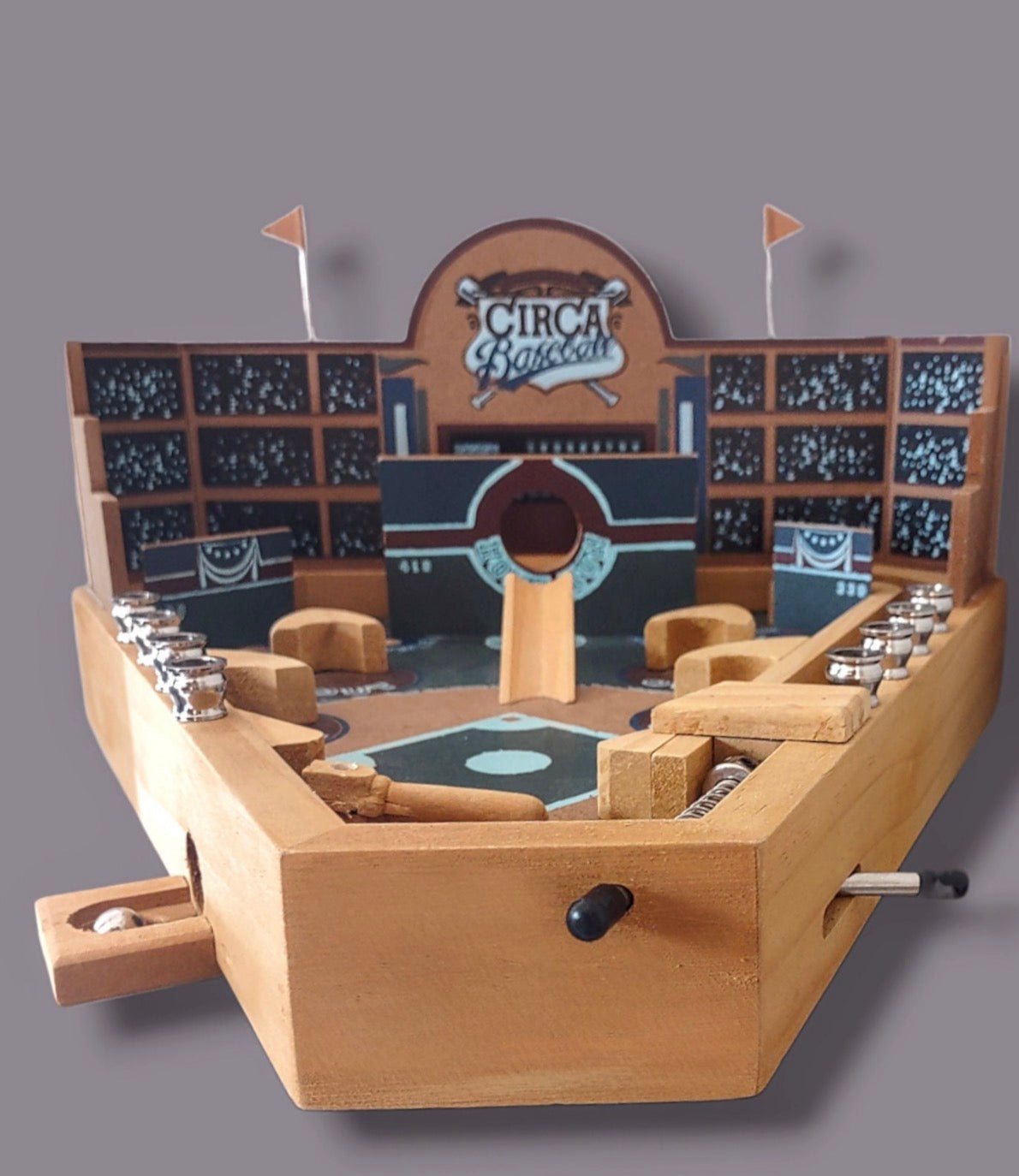 Vintage Pinball Machine Menorah