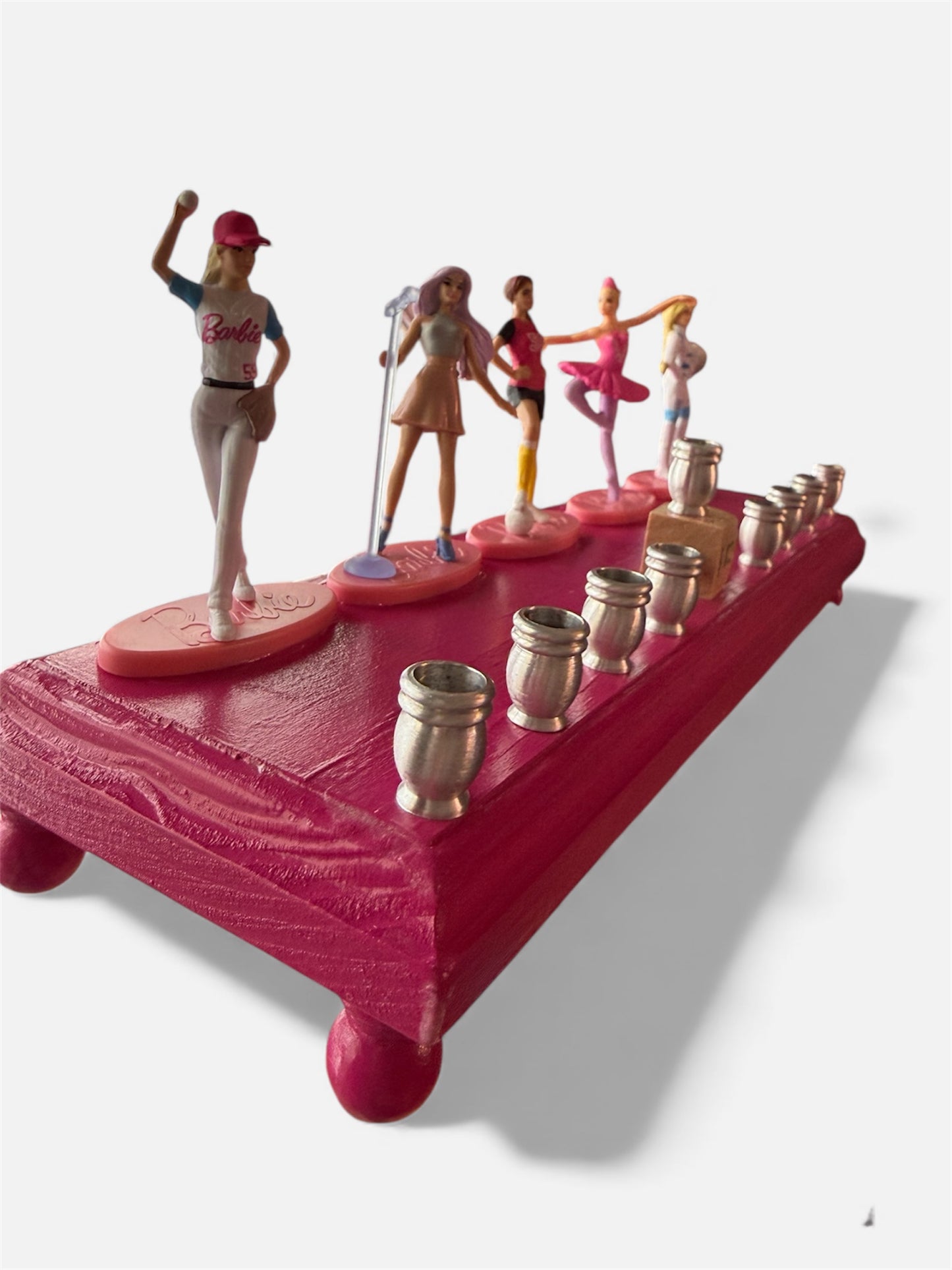 Classic and Nostalgic Barbie Menorah