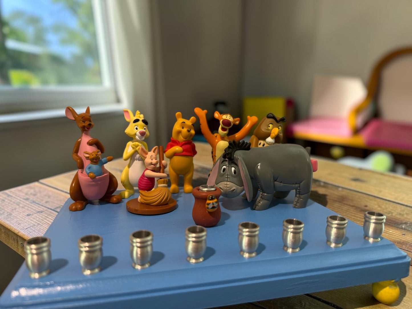 Classic Winnie the Pooh Menorah