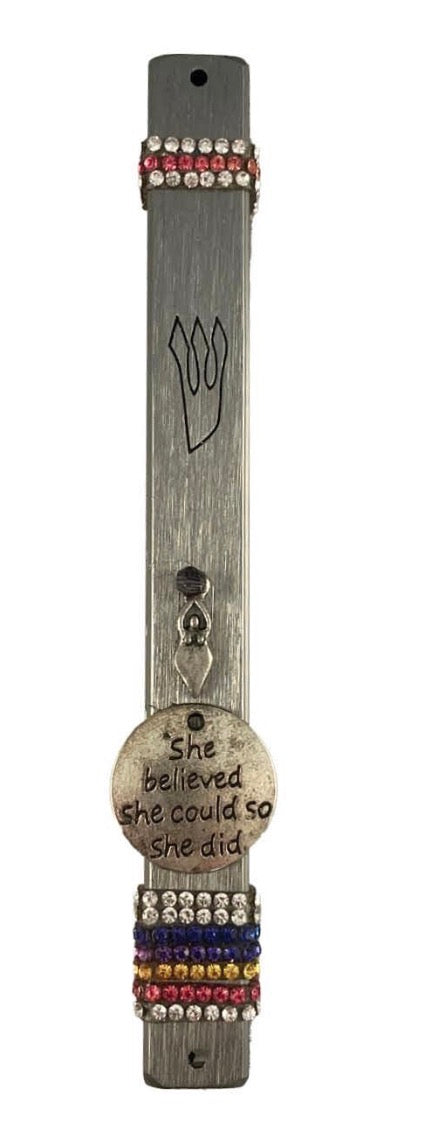 Women's Rights are Human Rights Statement Mezuzah