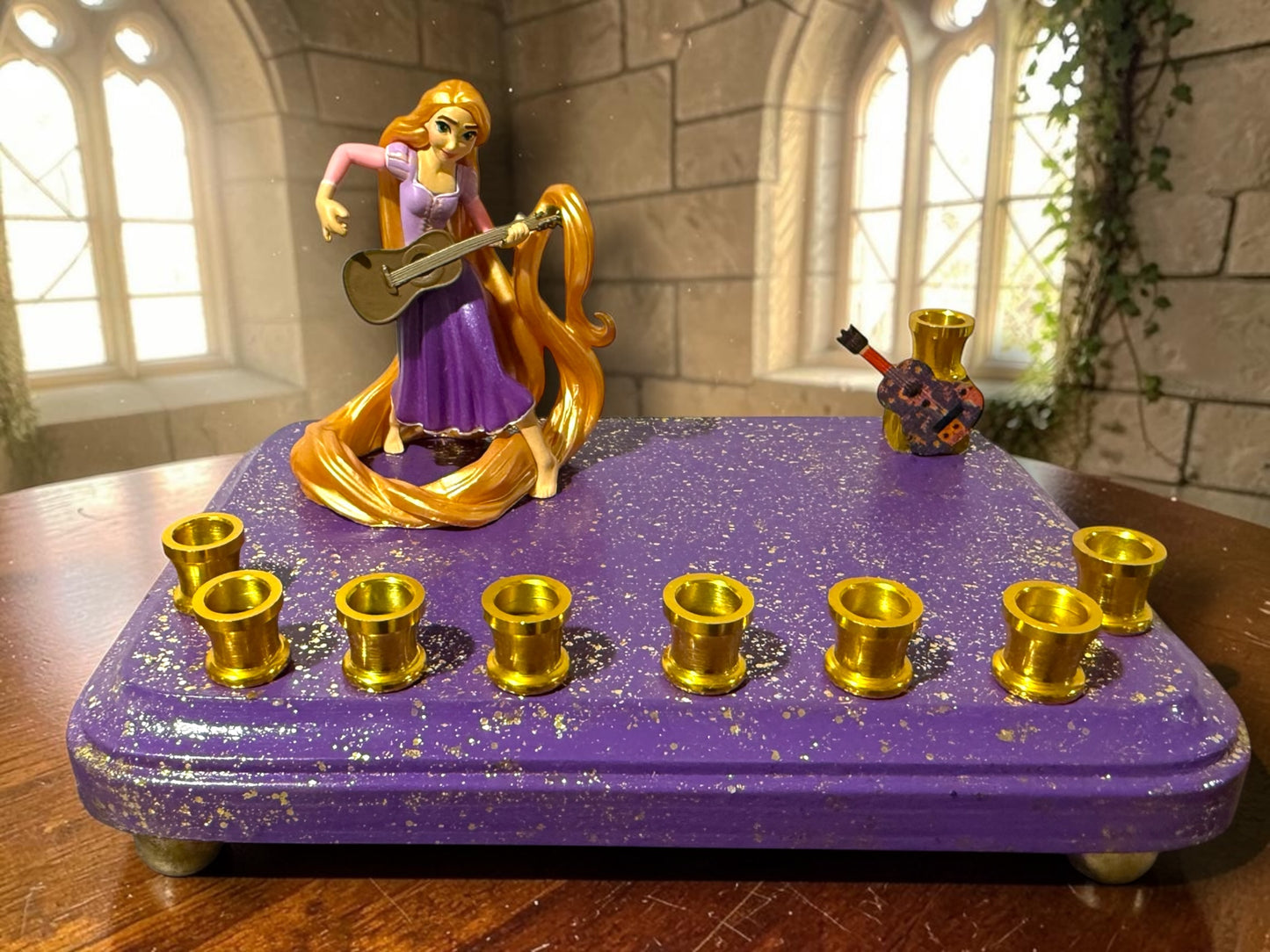 Princess Menorah Classic Disney Judaica Hannukah Rapunzel