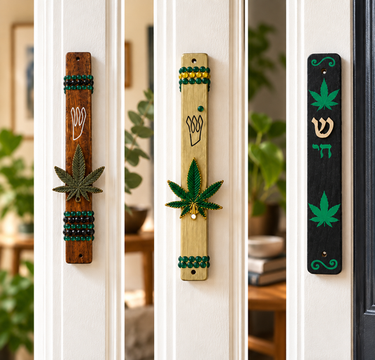 Cannabis Mezuzah Case – Choose Your Style