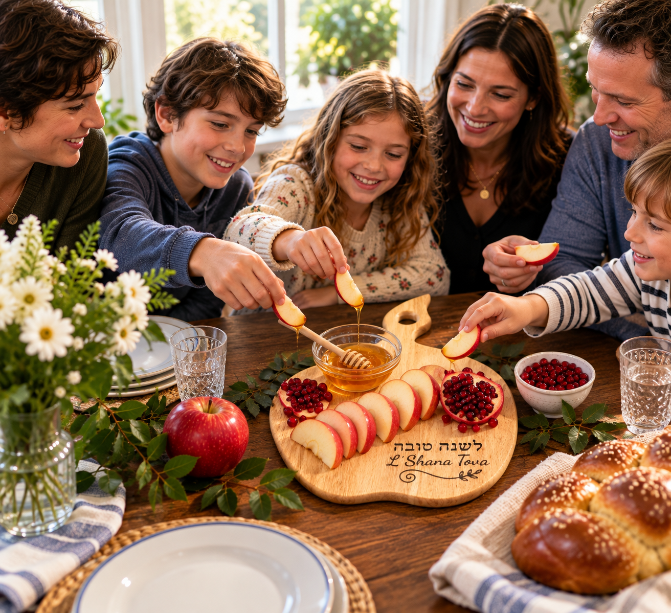 L’Shana Tova Apple & Honey Board