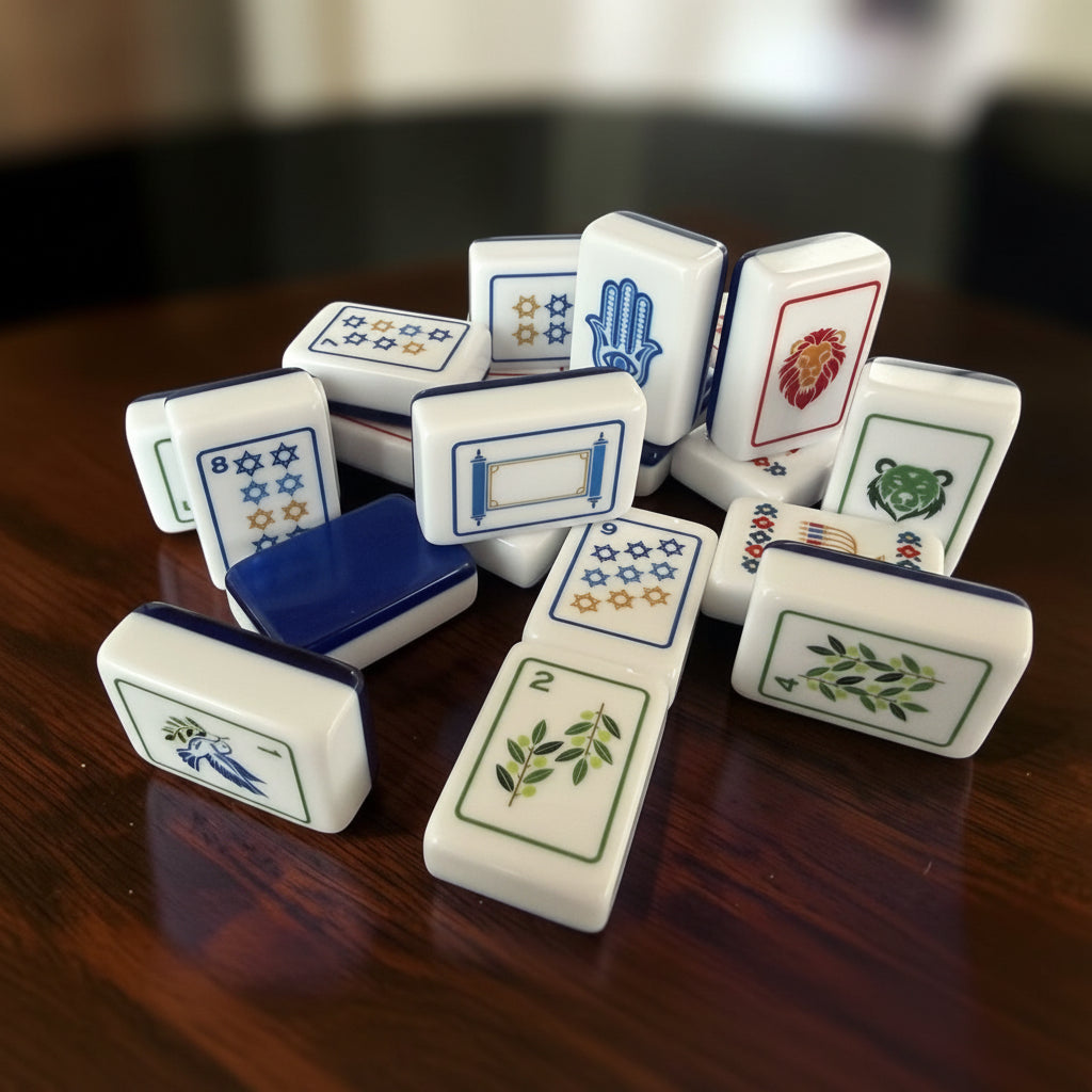 Brilliant Nights Hanukkah Mahjong Tiles Set PRE-ORDER