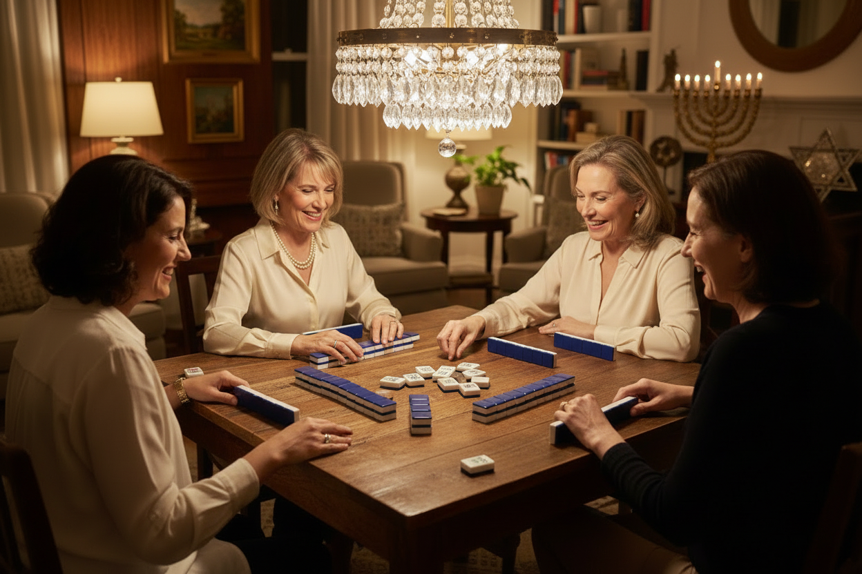 Brilliant Nights Hanukkah Mahjong Tiles Set PRE-ORDER