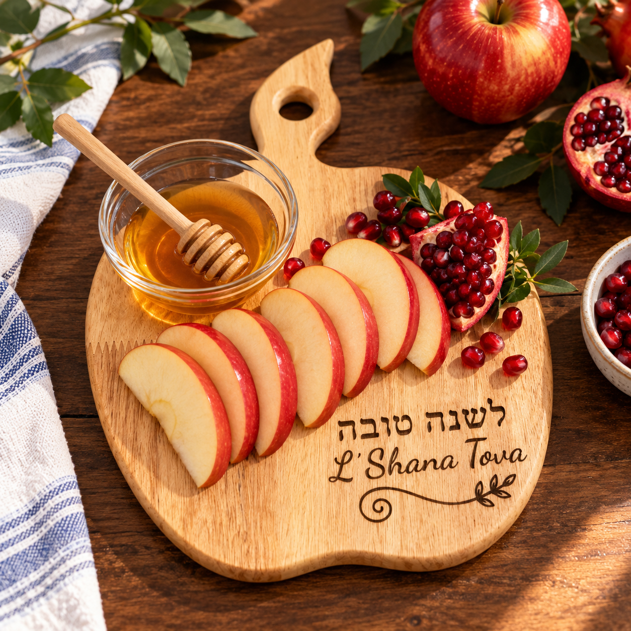 L’Shana Tova Apple & Honey Board