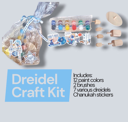 Jewish Craft Kits- Hamsa, Mezuzah & Dreidel