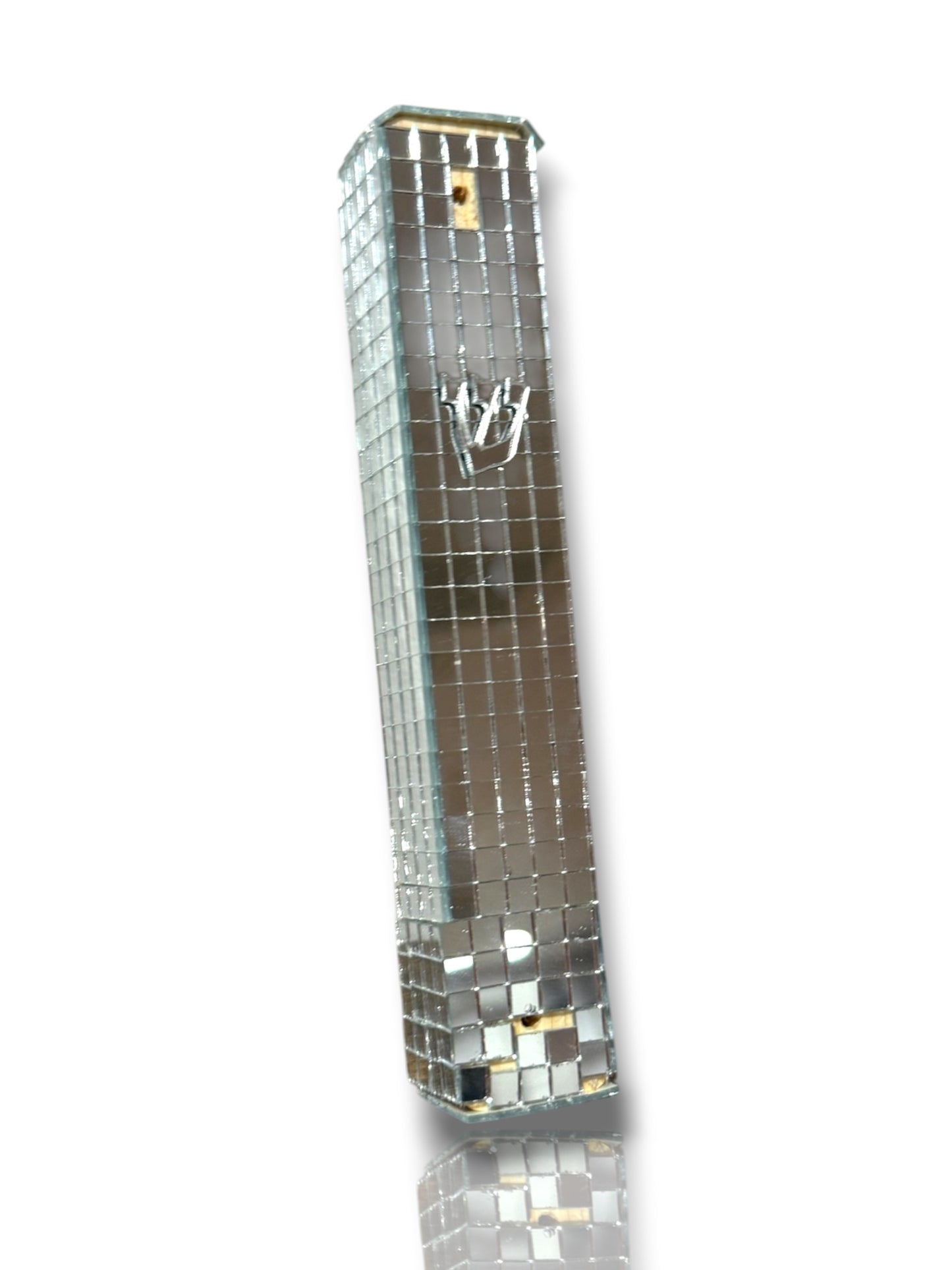 Disco Mirrored Mezuzah Case- Multiple Colors Available
