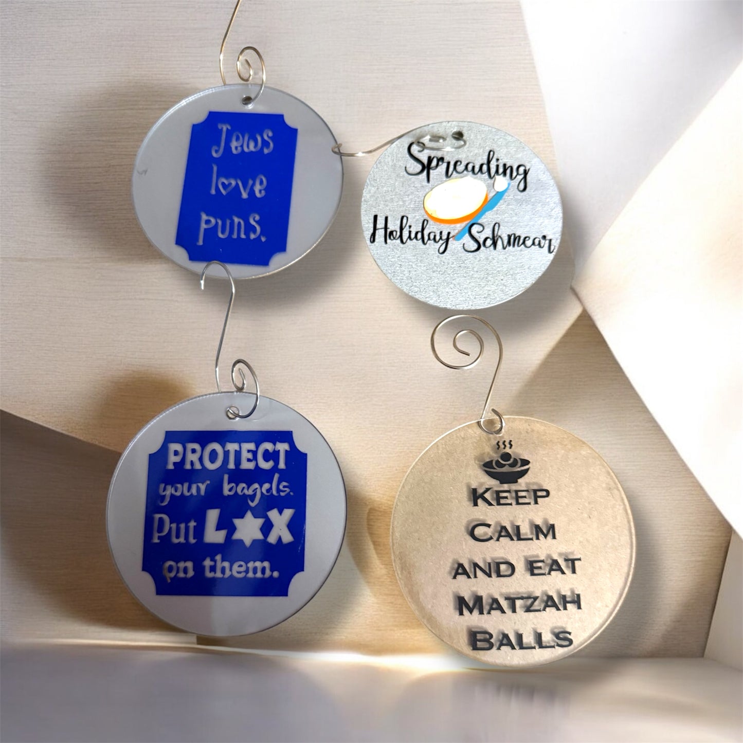 Funny Jewish Ornaments