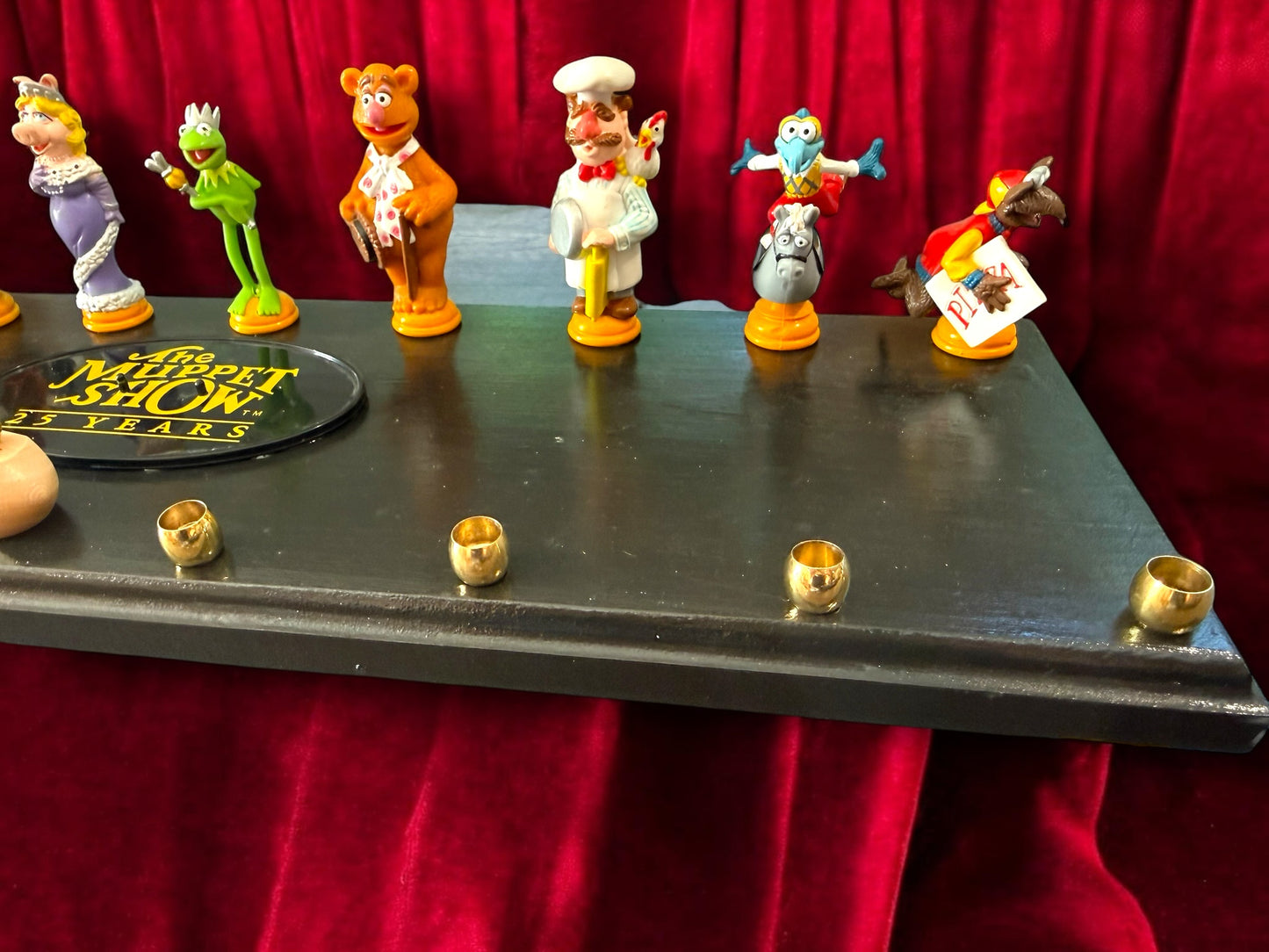 Collectors Muppets Vintage Repurposed Figures Menorah Hanukah Chanukah Judaica