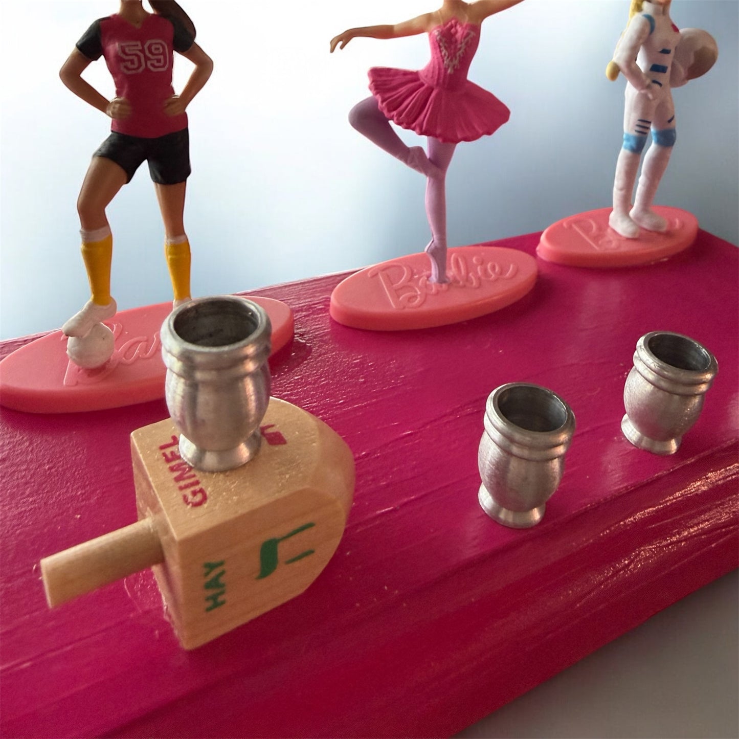 Classic and Nostalgic Barbie Menorah