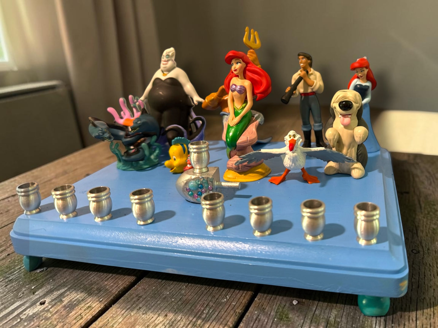 Classic Disney Little Mermaid Menorah Princess Menorah