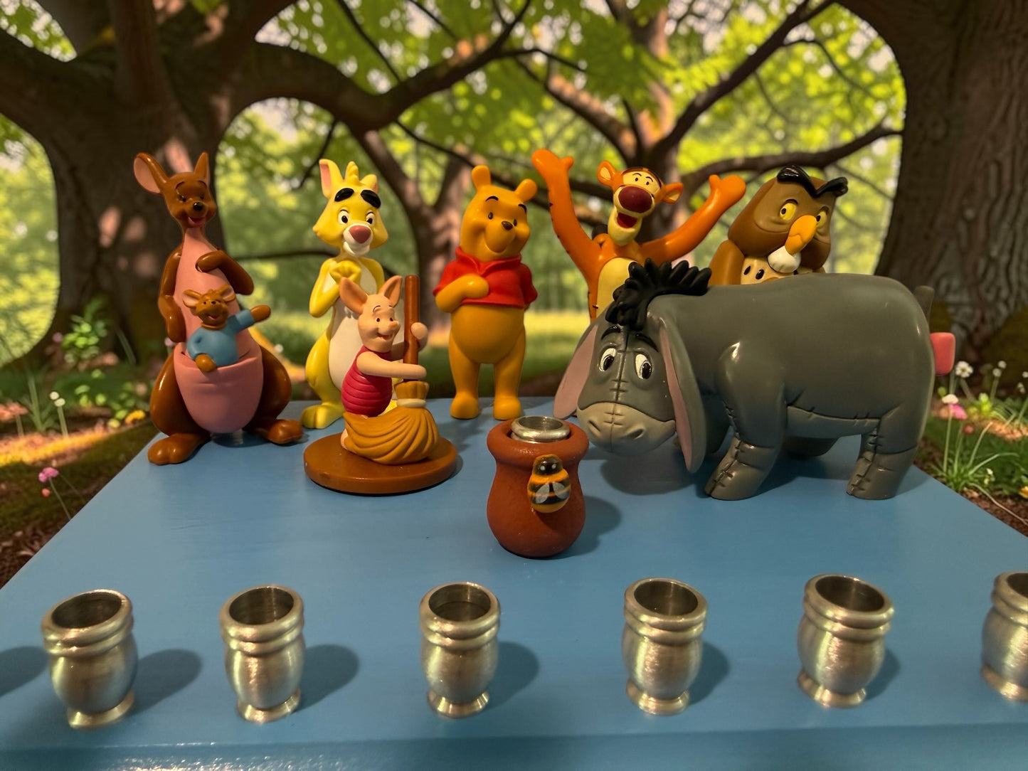Classic Winnie the Pooh Menorah