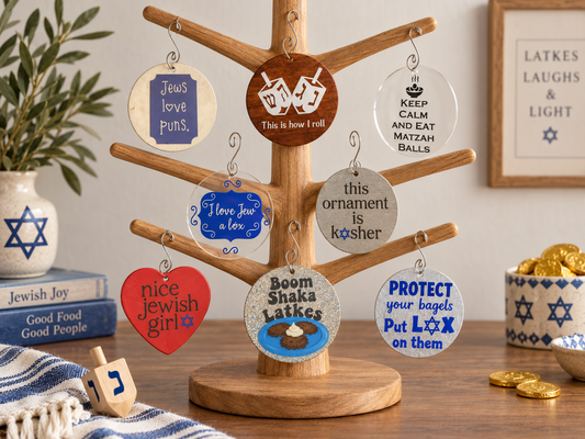Funny Jewish Ornaments