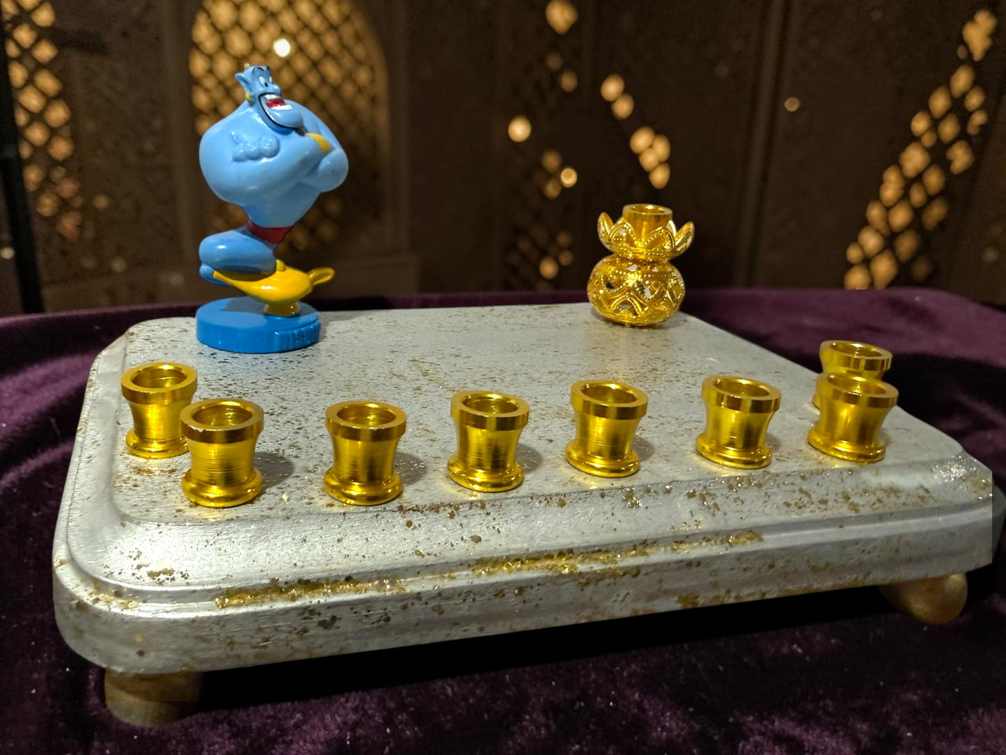 Aladdin Genie Menorah Classic Disney Judaica Hannukah