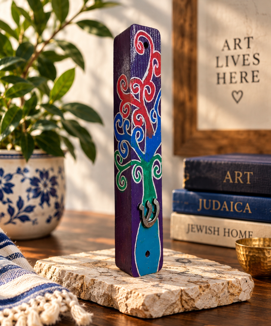 Branches of Blessings Tree of Life Mezuzah Case