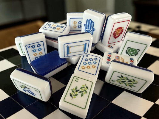 Brilliant Nights Hanukkah Mahjong Tiles Set PRE-ORDER