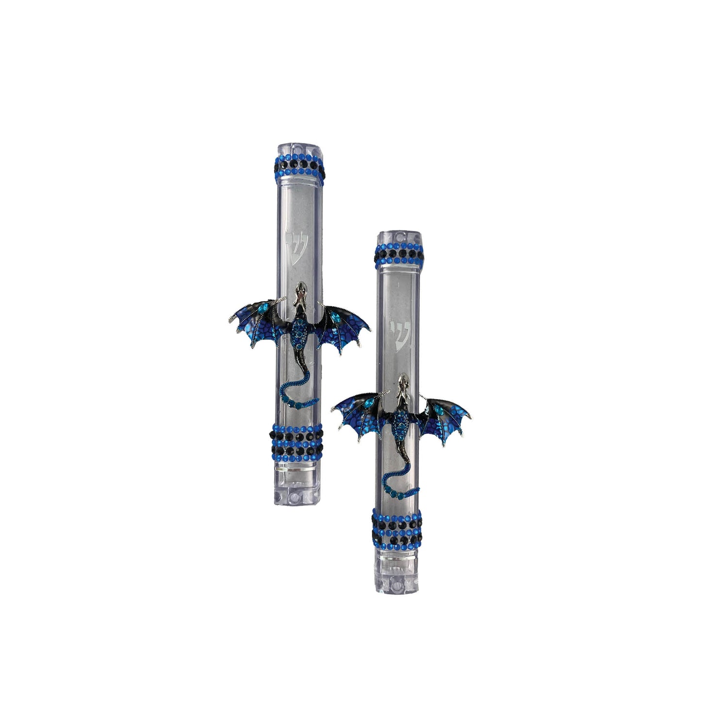 Colorful Dragon Acrylic Mezuzah