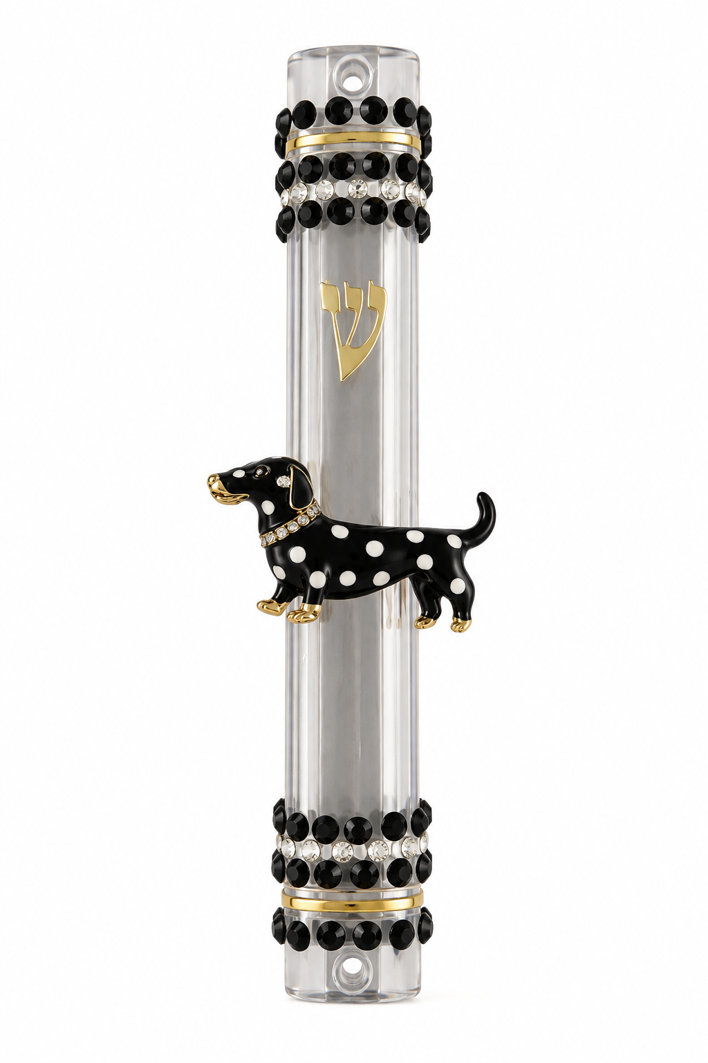 Dottie Dachshund Mezuzah Case
