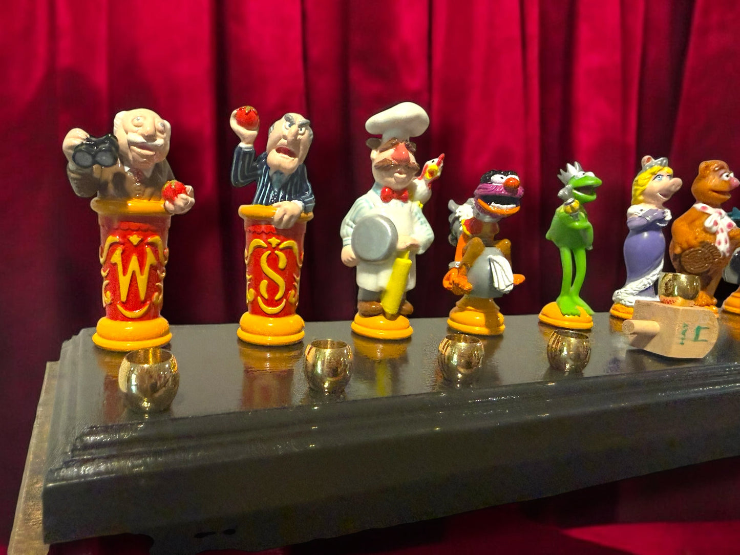Collectors Muppets Vintage Repurposed Figures Menorah Hanukah Chanukah Judaica