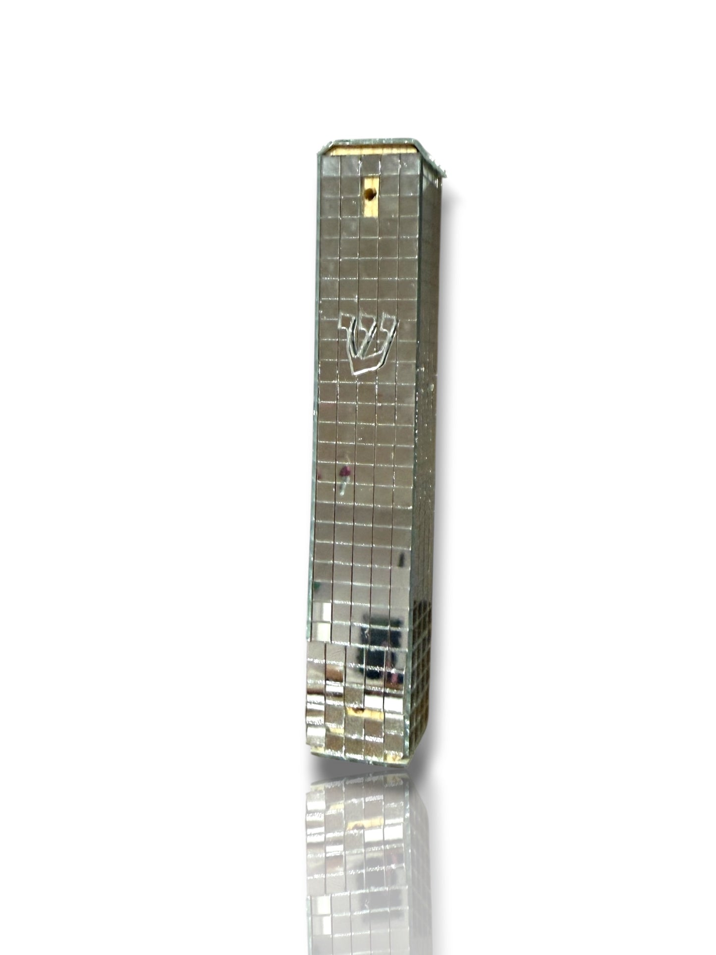 Disco Mirrored Mezuzah Case- Multiple Colors Available