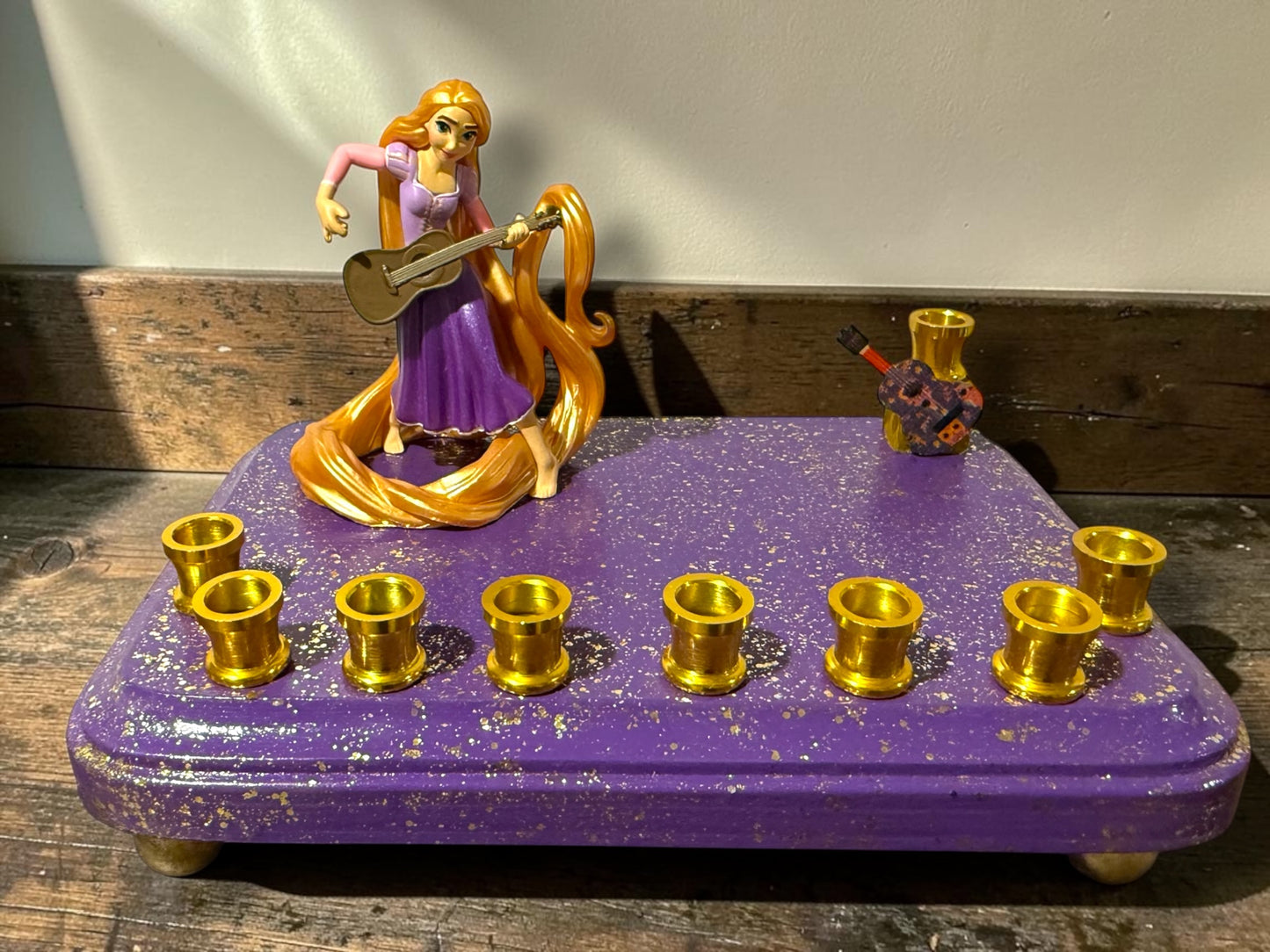 Princess Menorah Classic Disney Judaica Hannukah Rapunzel