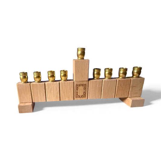 MahJong Menorah unique Repurposed Judaica Game Hanukkiah Chanukah candles Jewish