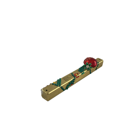 Pomegranate Mezuzah Case