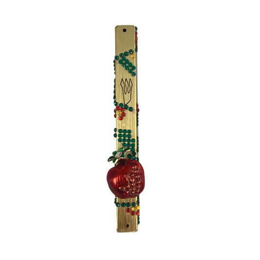 Pomegranate Mezuzah Case