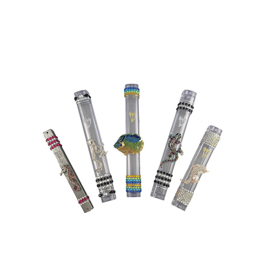 Ocean Beach Bling Mezuzah Case