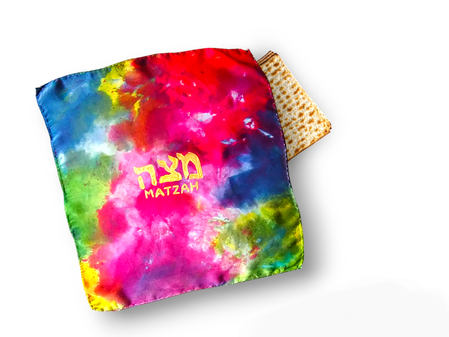 Tie Dye Passover Matzah Cover