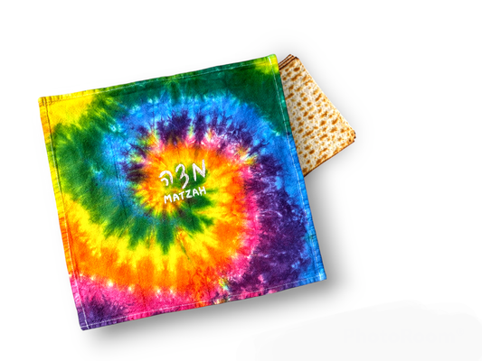 Tie Dye Passover Matzah Cover