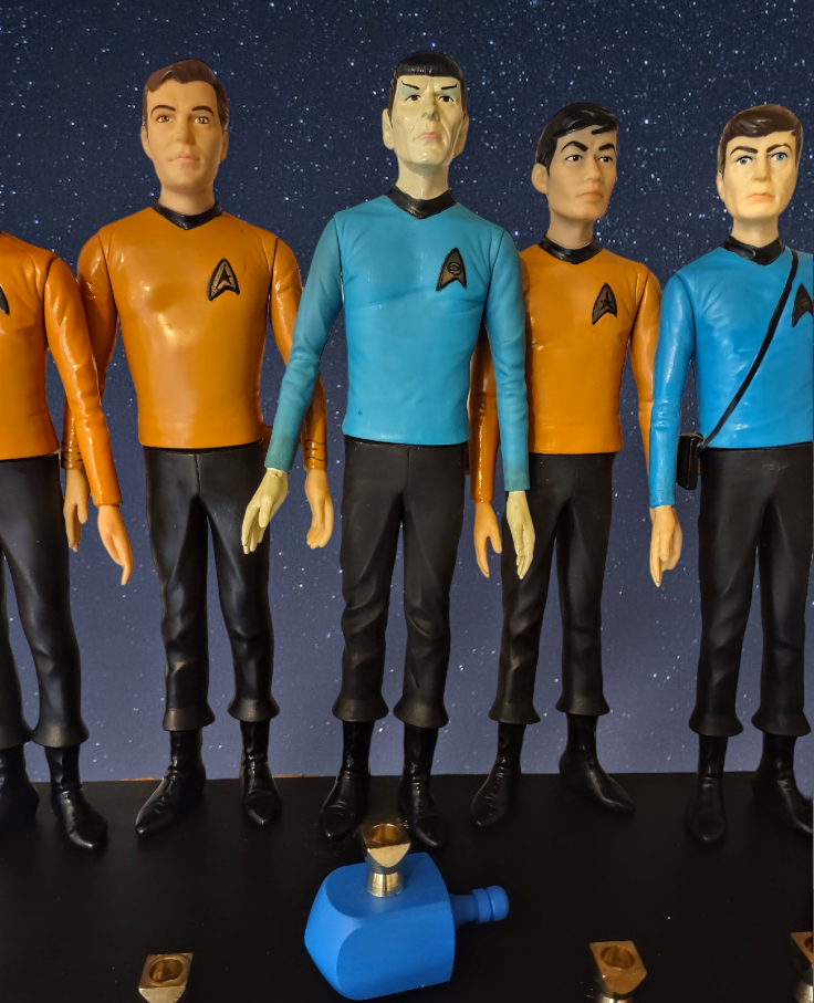 Collector's Edition Vintage Star Trek Menorah enorah