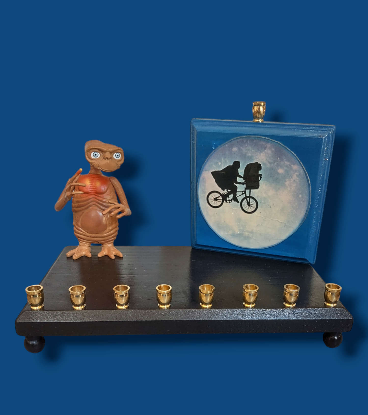 E.T. Silhouette Menorah