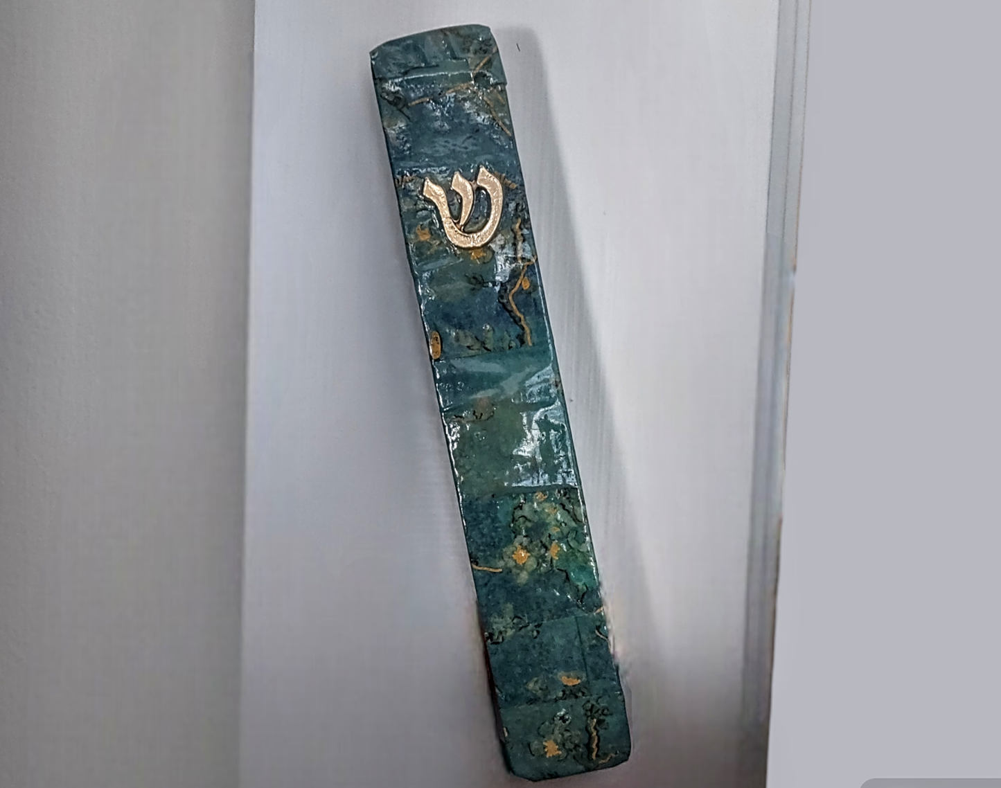 Van Gogh Inspired Mezuzah