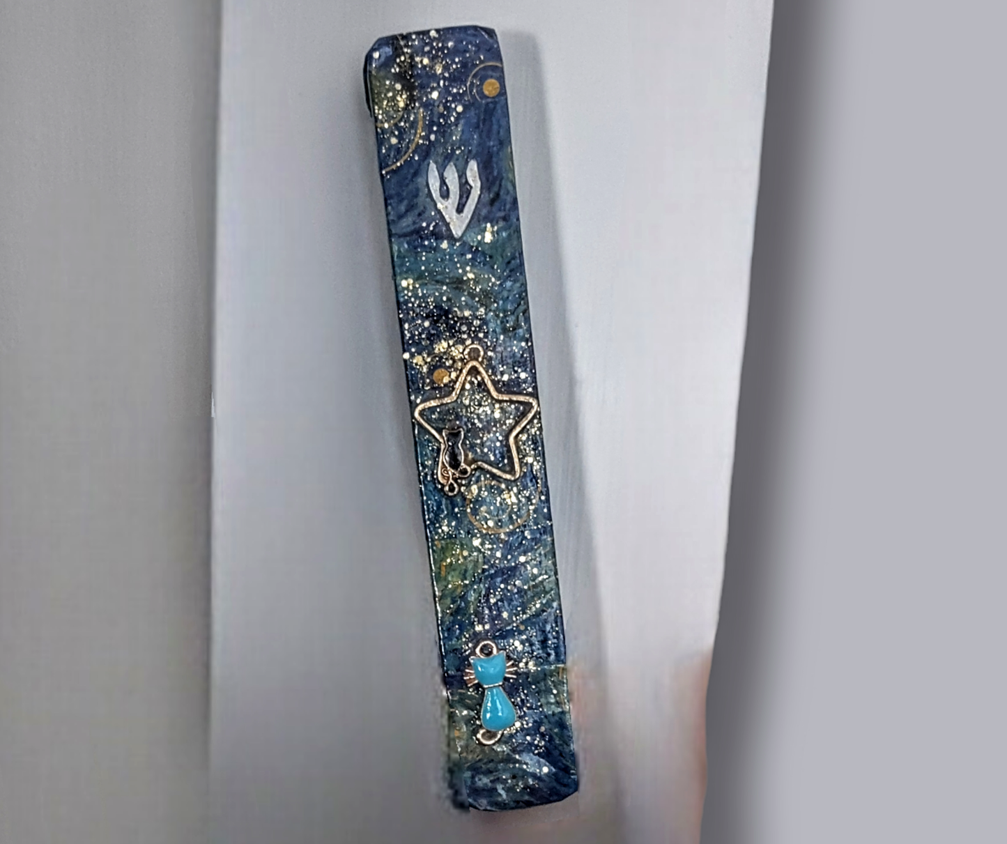 Van Gogh Inspired Mezuzah