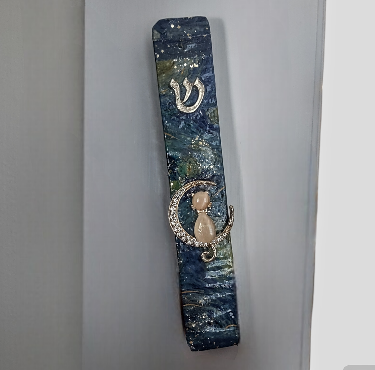 Van Gogh Inspired Mezuzah