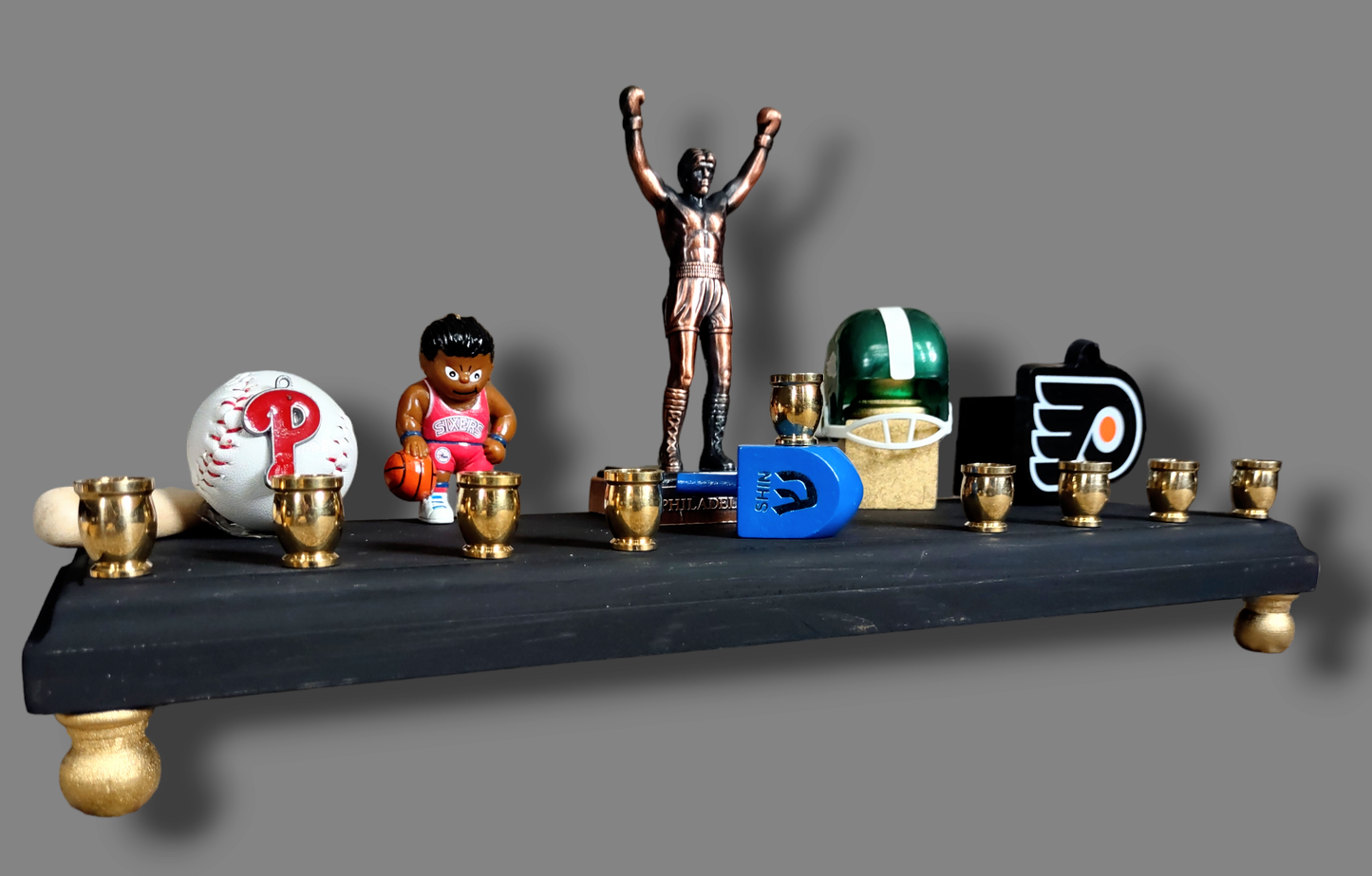 Philadelphia Sports Collectible Menorah