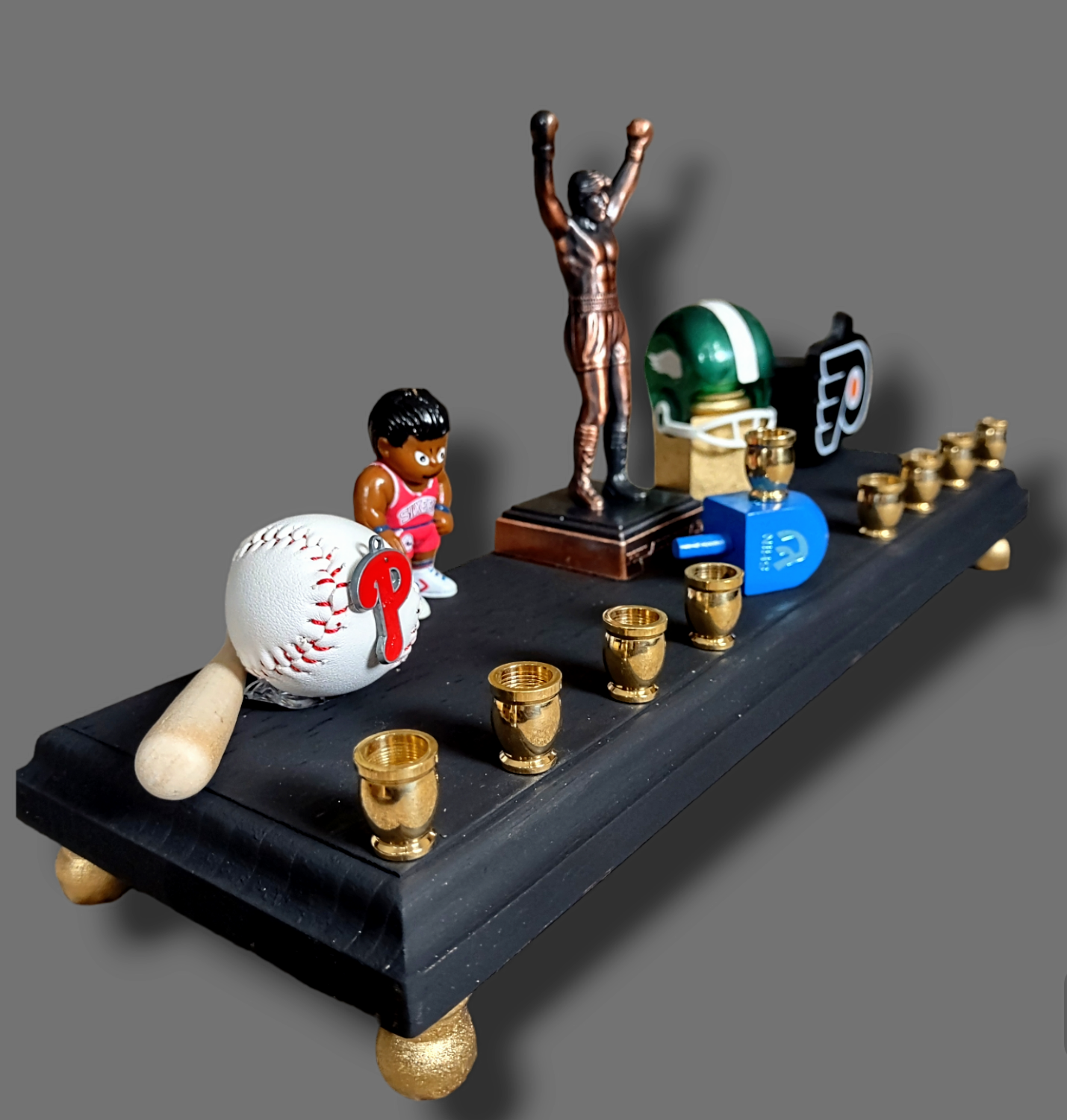 Philadelphia Sports Collectible Menorah