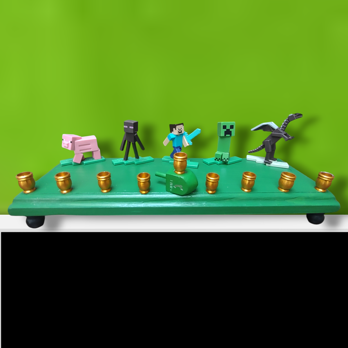 Minecraft Menorah Minecraft Menorah – Eclecticjudaica