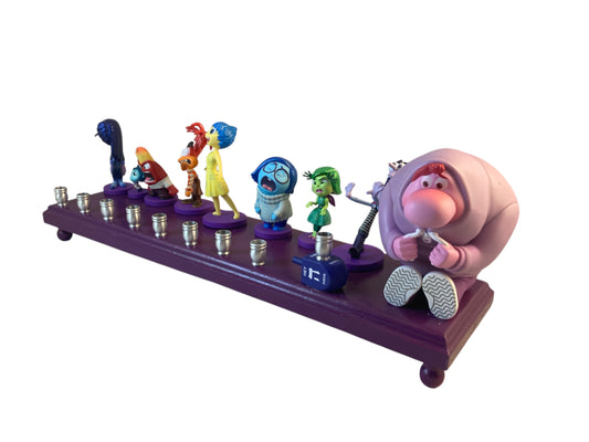 Inside Out 2 Menorah Disney Judaica Hanukkiah Repurposed Toys