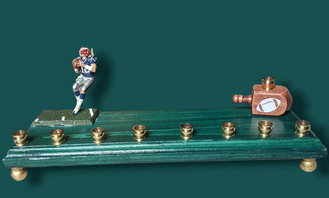 Collectors Edition Tom Brady #12 Patriots Menorah