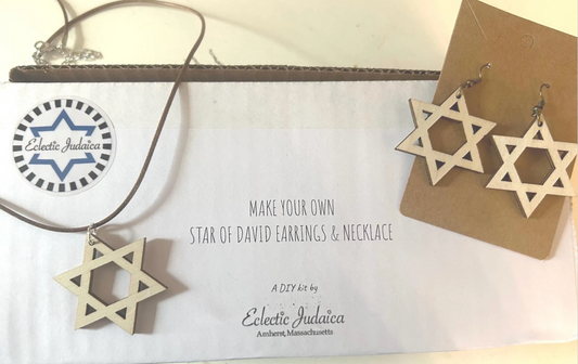 Make Your Own Star of David Earrings & Necklaces DIY