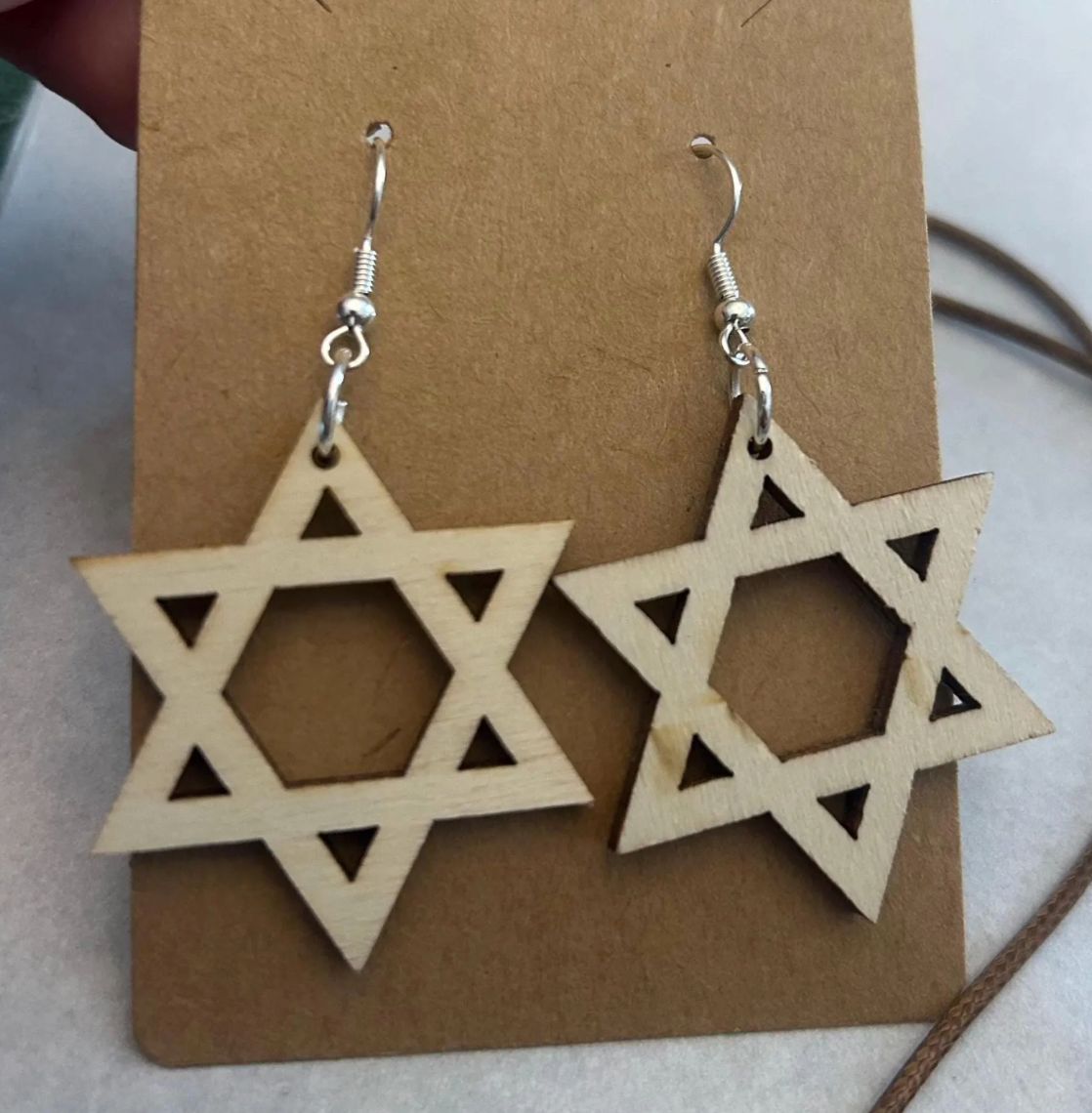 Make Your Own Star of David Earrings & Necklaces DIY