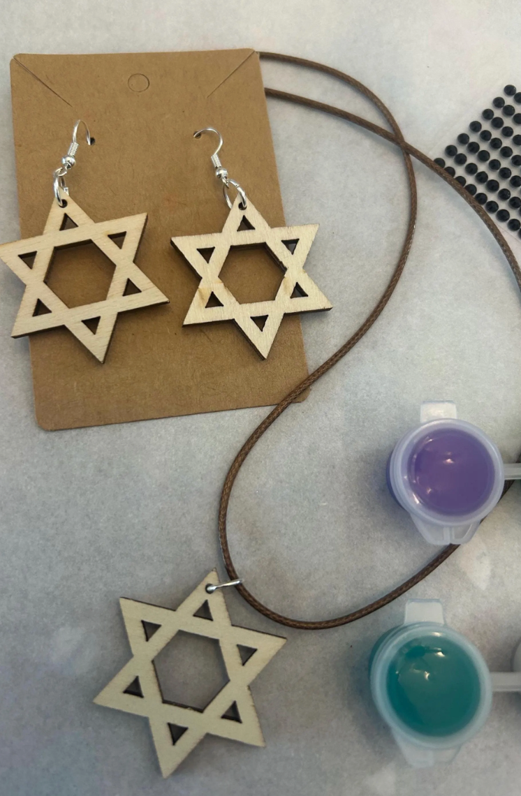 Make Your Own Star of David Earrings & Necklaces DIY