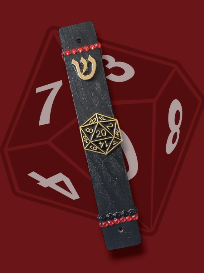 Dungeons and Dragons Mezuzah Case